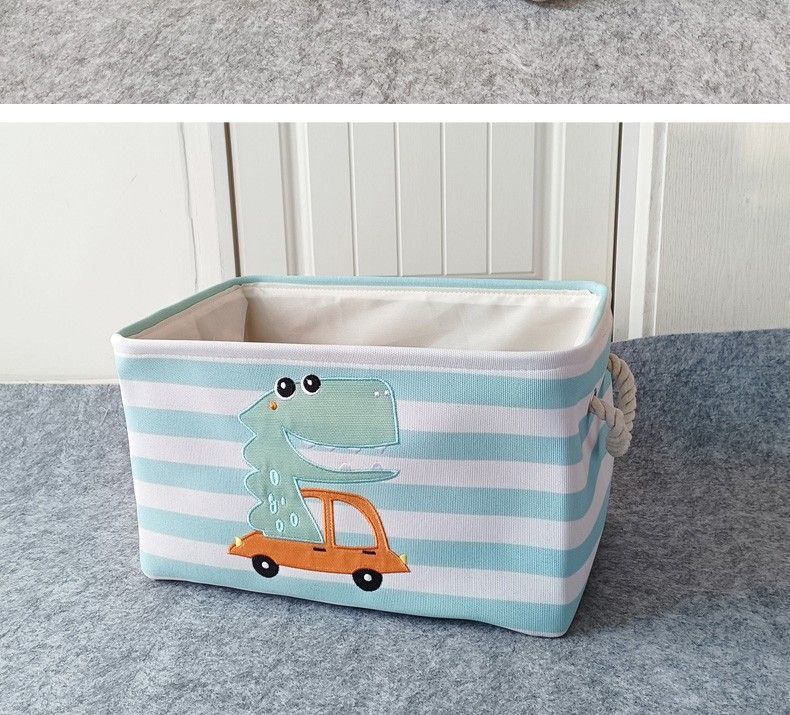 Cartoon Cloth Toy Storage Basket