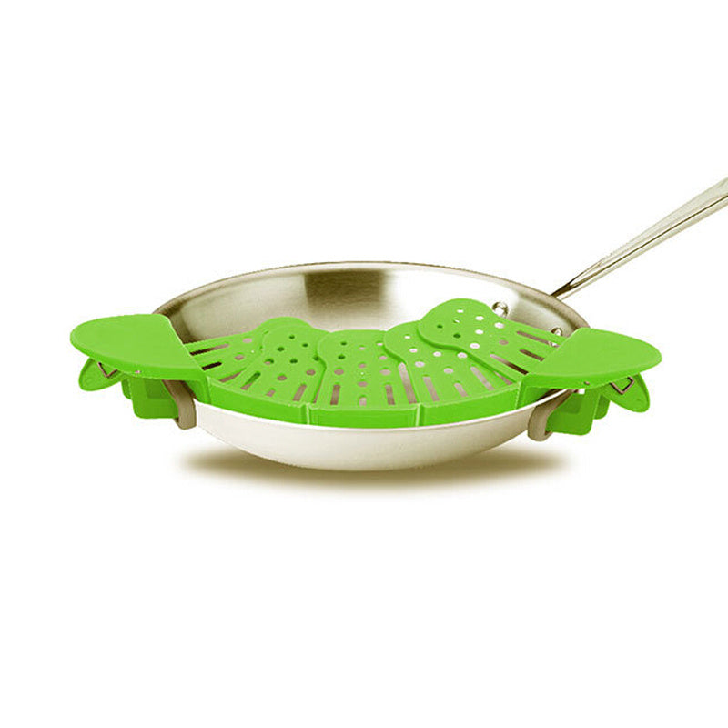 Silicone Clip-on Pan Pot Strainer