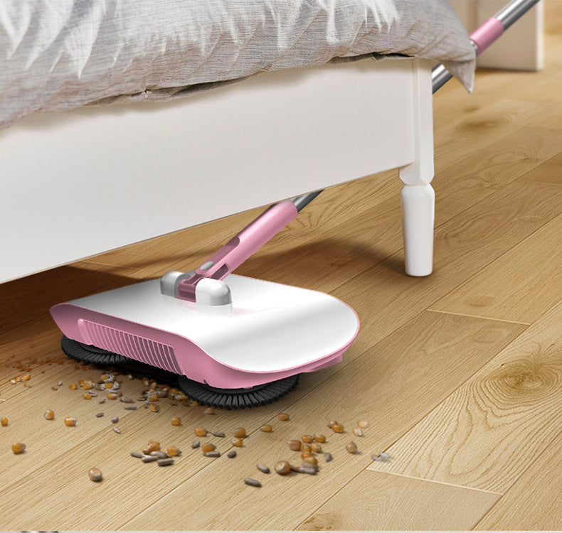 Hand Push Sweeper Broom Dustpan Mop