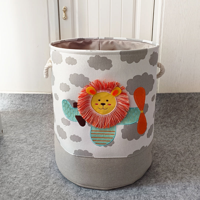 Cartoon Cloth Toy Storage Basket