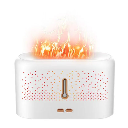 Ultrasonic Aromatherapy Flame Diffuser