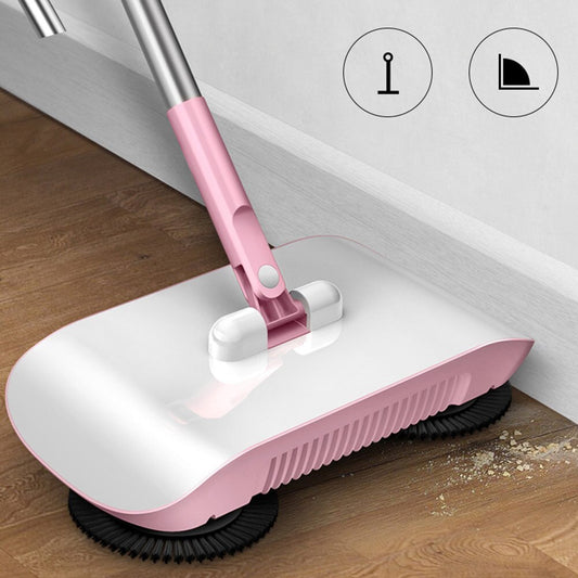 Hand Push Sweeper Broom Dustpan Mop