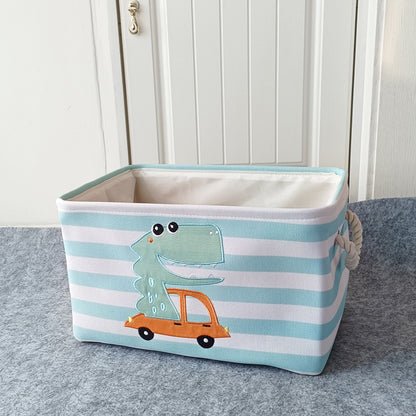 Cartoon Cloth Toy Storage Basket