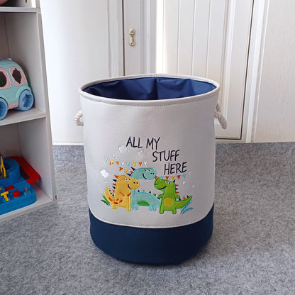 Cartoon Cloth Toy Storage Basket