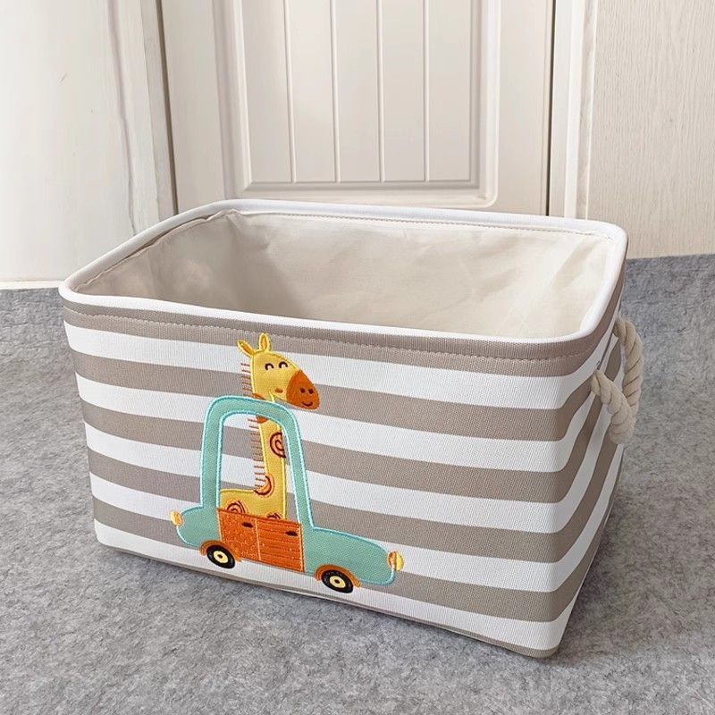 Cartoon Cloth Toy Storage Basket